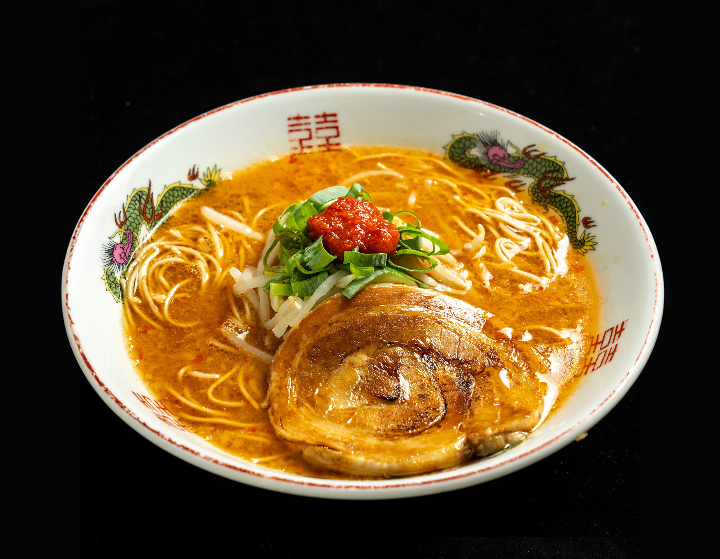赤から豚骨ラーメン